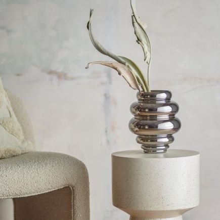 Zorya Argent, Vase, Bloomingville