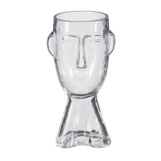 Vase VIsage en verre, Sélectionné par Hippotigre
