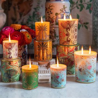 copy of  Ambra Nera, Large scented candle, Ortigia