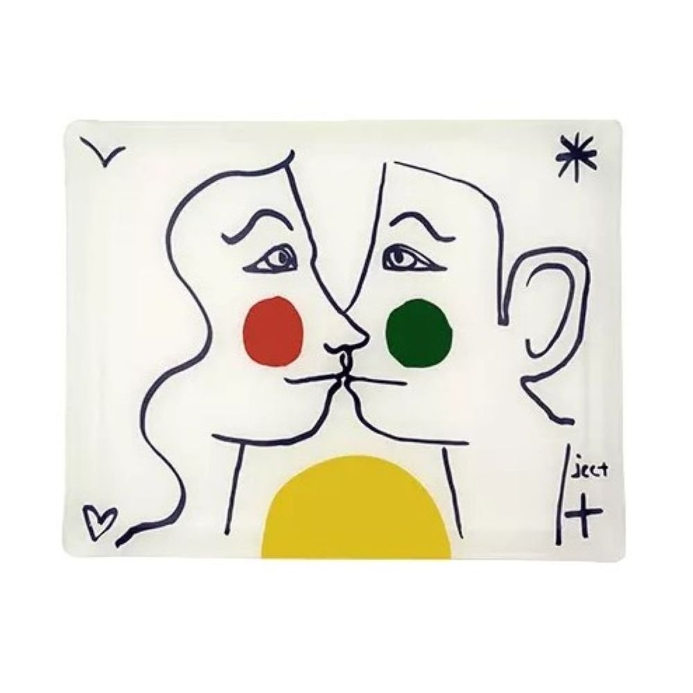 L'Archipel Sentimental, Plateau Acrylique Grand modèle, Faïencerie de Gien 