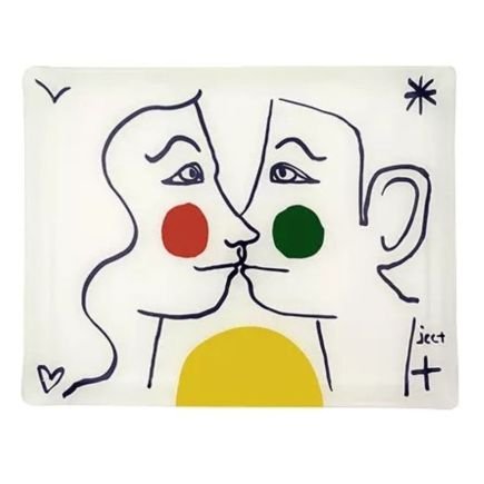 L'Archipel Sentimental, Plateau Acrylique Grand modèle, Faïencerie de Gien