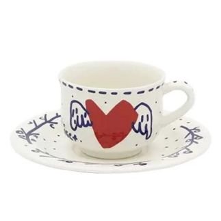 L'Archipel Sentimental, Coffret de 2 tasses & soucoupes à café, Faïencerie de Gien