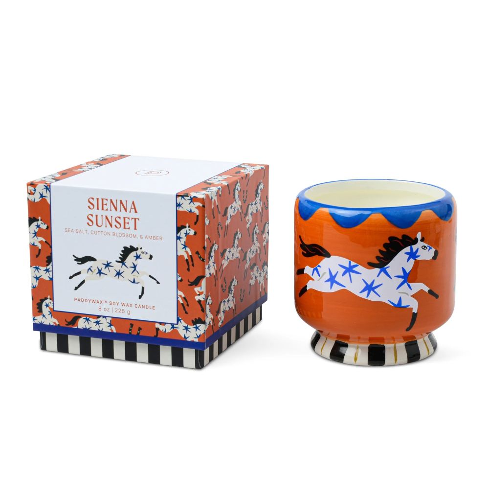 A dopo Sienna Sunset, Rosewood Vanilla, Bougie parfumée, Paddywax