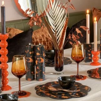 Faux Tortoiseshell Round Poivrier, Addison Ross