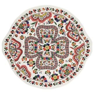 Chance Folle, Plat à gâteaux, Faïencerie de Gien