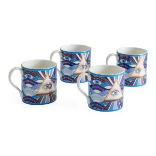 Druggist, Set de 4 Mugs, Jonathan Adler