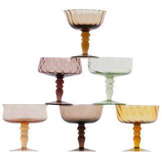 Ambra, Set de 6 Coupes Assorties, Bitossi Home