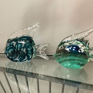 Crazy Fish, presse papier en verre, Sélectionné par Hippotigre Crazy Fish, presse papier en verre, Sélectionné par Hippotigre