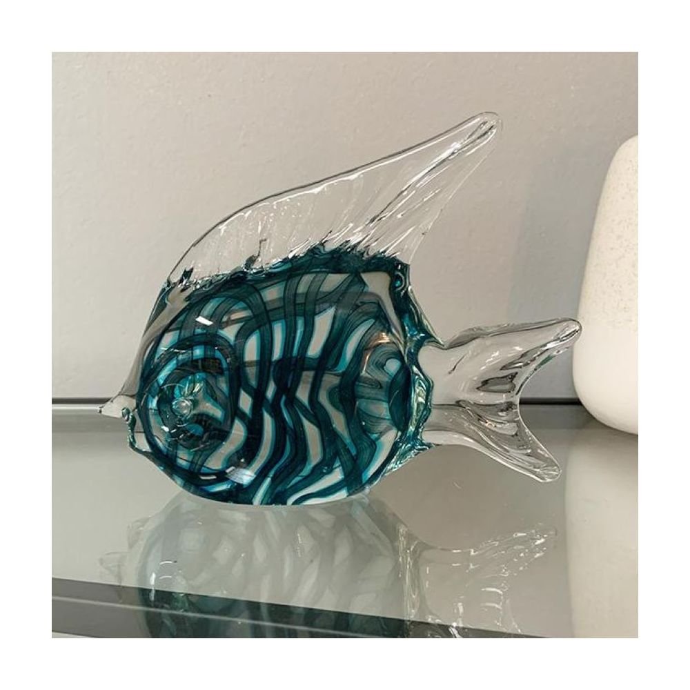 Crazy Fish, presse papier en verre, Sélectionné par Hippotigre Crazy Fish, presse papier en verre, Sélectionné par Hippotigre