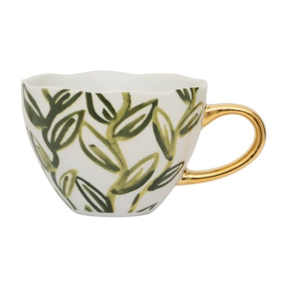 Good MorningLeaves, evergreen sprig, Tasse, Urban Culture Nature
