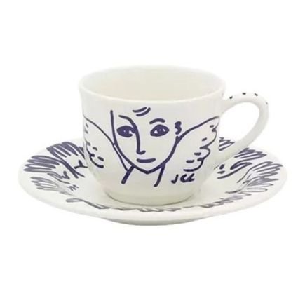 L'Archipel Sentimental, Coffret de 2 tasses & soucoupes à thé, Faïencerie de Gien