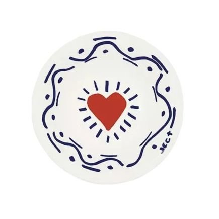 L'Archipel Sentimental, Coffret de 4 coupes individuelles, Faïencerie de Gien