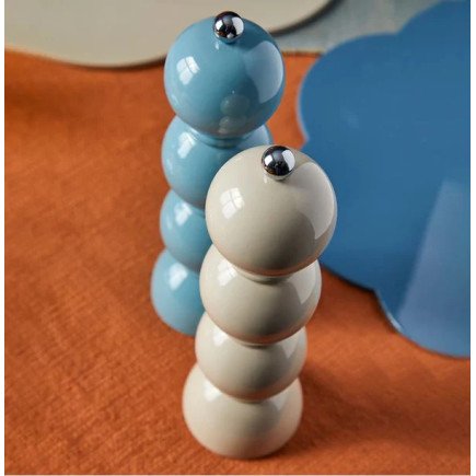 Bobbin Cappuccino, Moulin à sel et poivre, 24 cm, Addison Ross