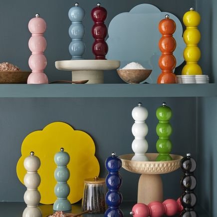 Bobbin Eau de Nil, Moulin à sel et poivre, 24 cm, Addison Ross