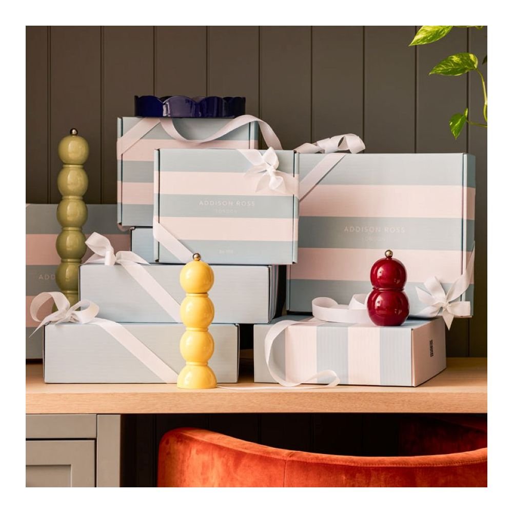 Bobbin Yellow, Moulin à sel et poivre, 24 cm, Addison Ross