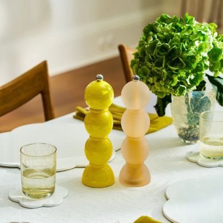 Bobbin Yellow, Moulin à sel et poivre, 24 cm, Addison Ross