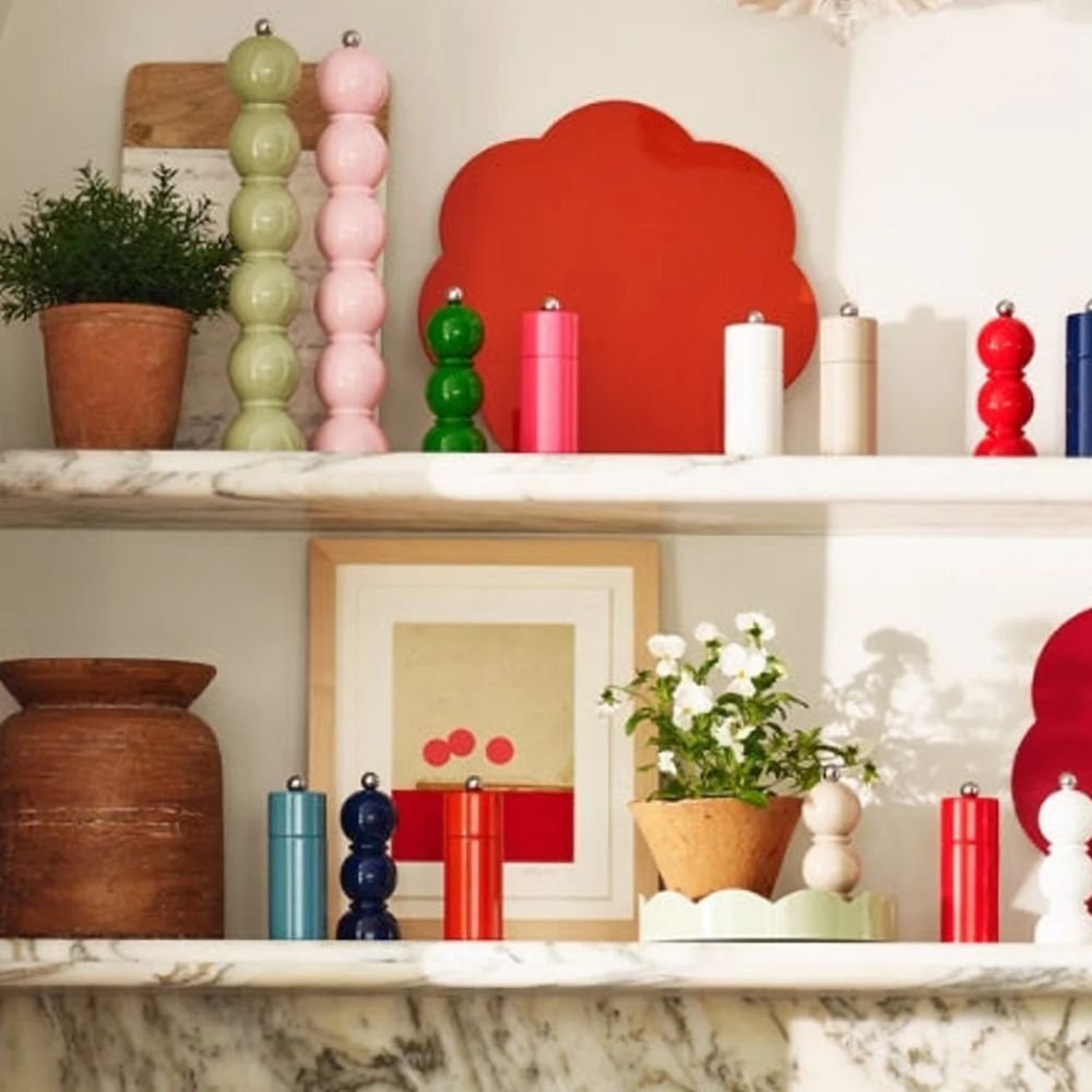 Bobbin Cappuccino, Moulin à sel et poivre, 35 cm, Addison Ross Bobbin Cappuccino, Moulin à sel et poivre, 35 cm, Addison Ross