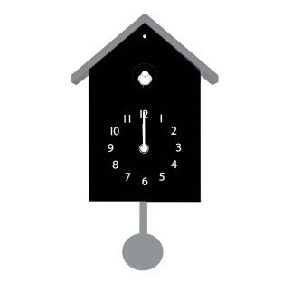 Horloge à Coucou Noire, WD Lifestyle