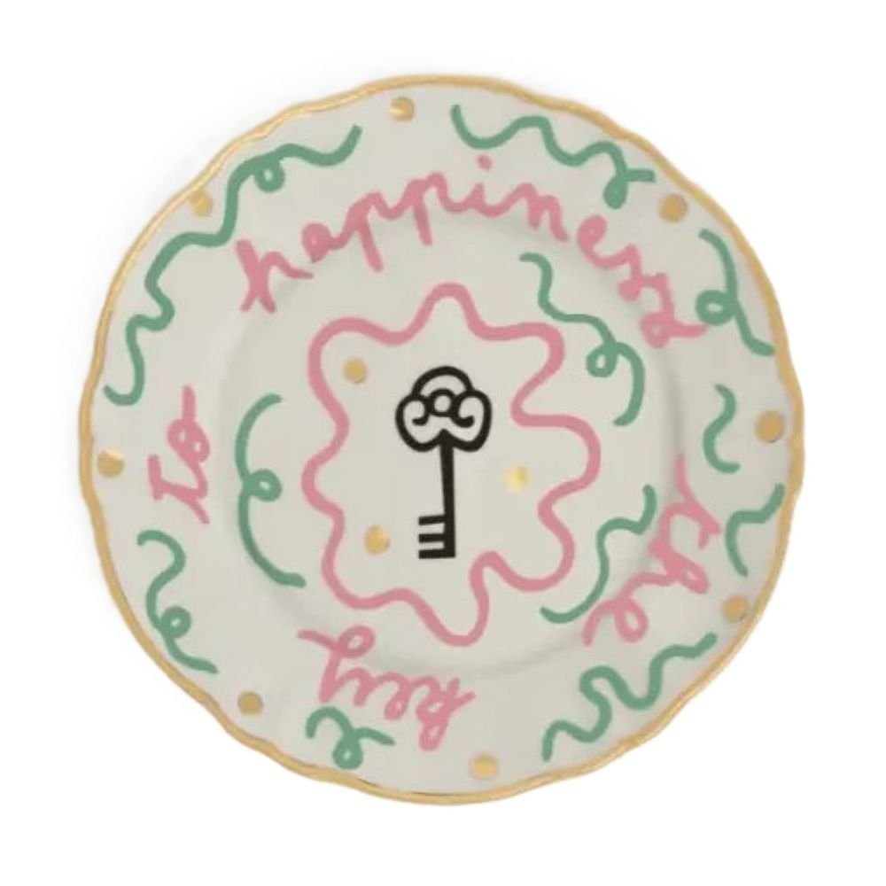 Clé, Assiettes à mignardises,Ø 16,5 cm, Bitossi Home