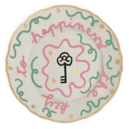 Clé, Assiettes à mignardises,Ø 16,5 cm, Bitossi Home