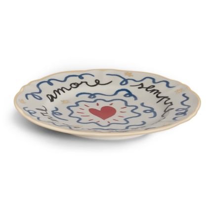 Coeur, Assiette à mignardises, Ø 16,5cm, Bitossi Home