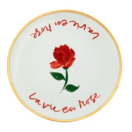 La vie en Rose, Assiette à mignardises,Ø 16,5cm, Bitossi Home