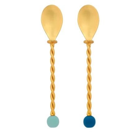 Torchon, Set 2 cuillères à cocktail, Bitossi Home