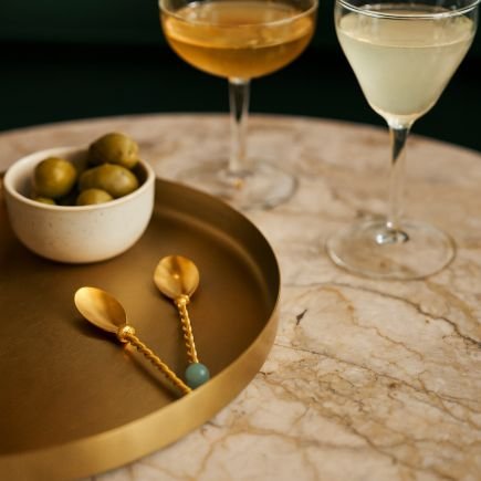 Torchon, Set 2 cuillères à cocktail, Bitossi Home