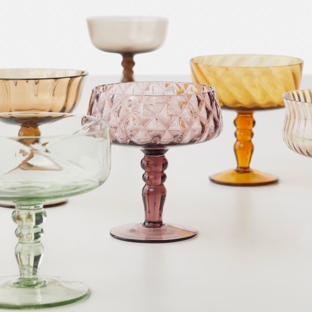 Nuance Ambra, Set de 6 Coupes Assorties, Bitossi Home