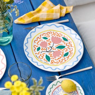 Assiette Plate Capri Summer Bliss