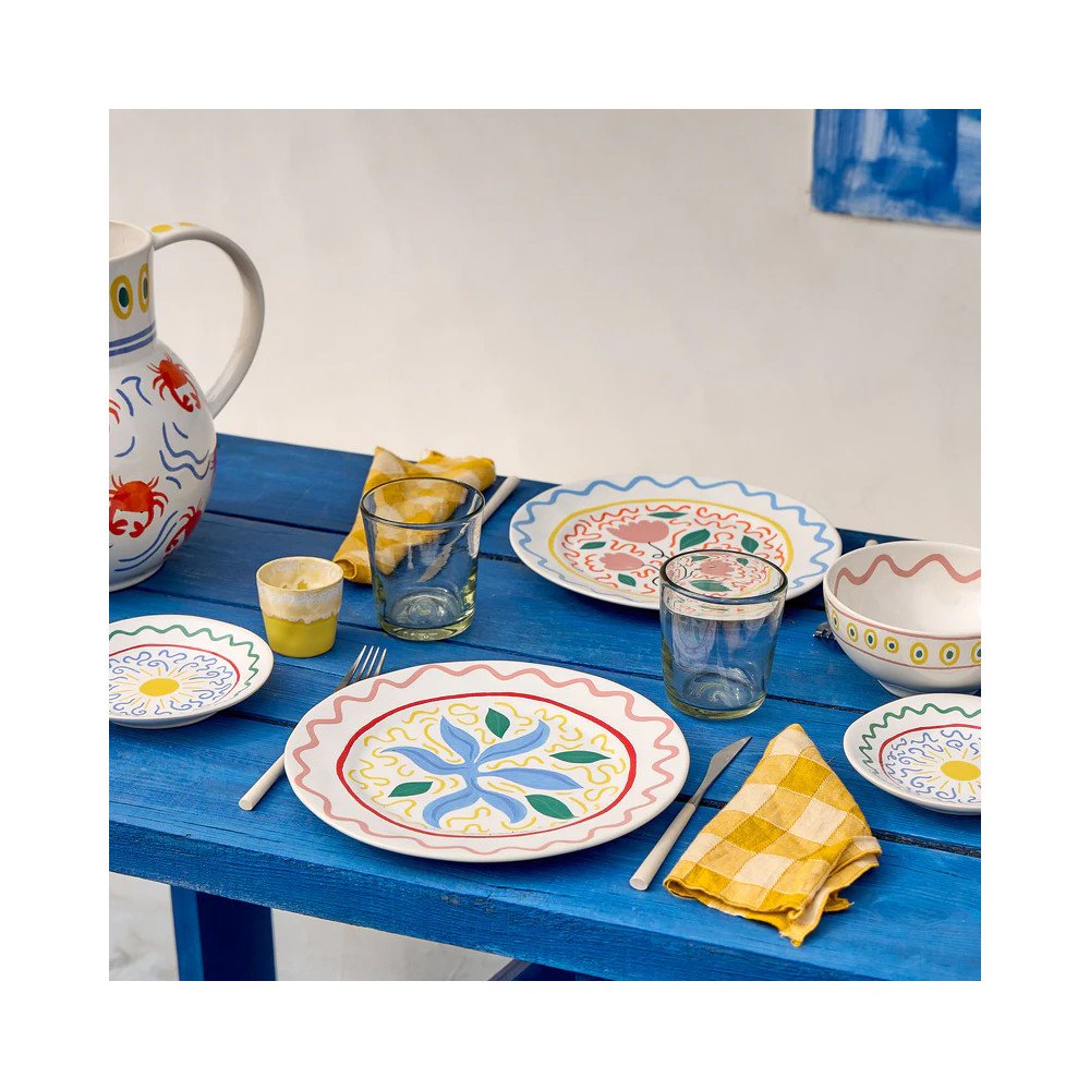 Comporta Summer Bliss, Assiette à Dîner, Costa Nova Comporta Summer Bliss, Assiette à Dîner, Costa Nova