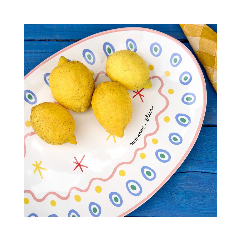 Summer Bliss, Plat Ovale 45cm, Costa Nova Summer Bliss, Plat Ovale 45cm, Costa Nova