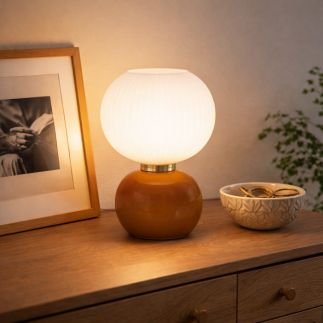 Adonis, Brun, Lampe à Poser, Opjet Paris