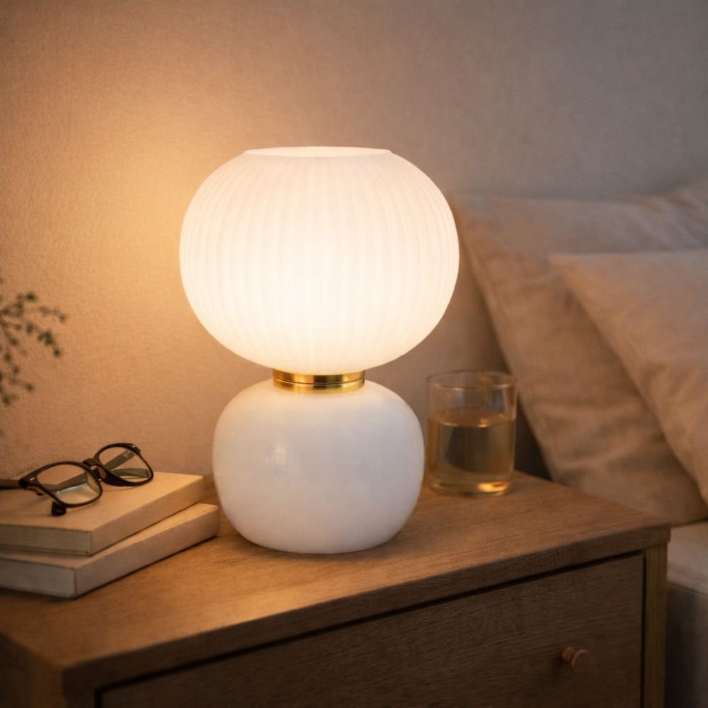 Adonis, Blanc, Lampe à Poser, Opjet Paris