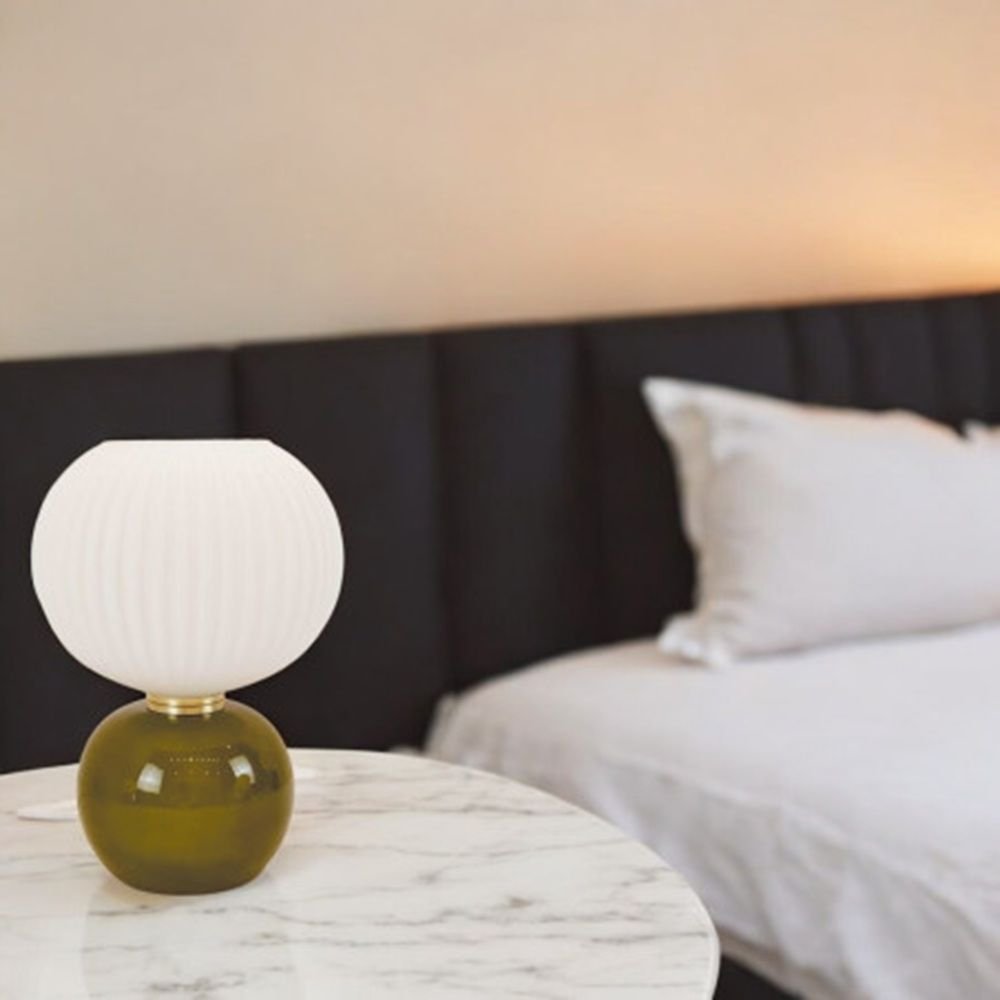 Adonis, Kaki, Lampe à Poser, Opjet Paris