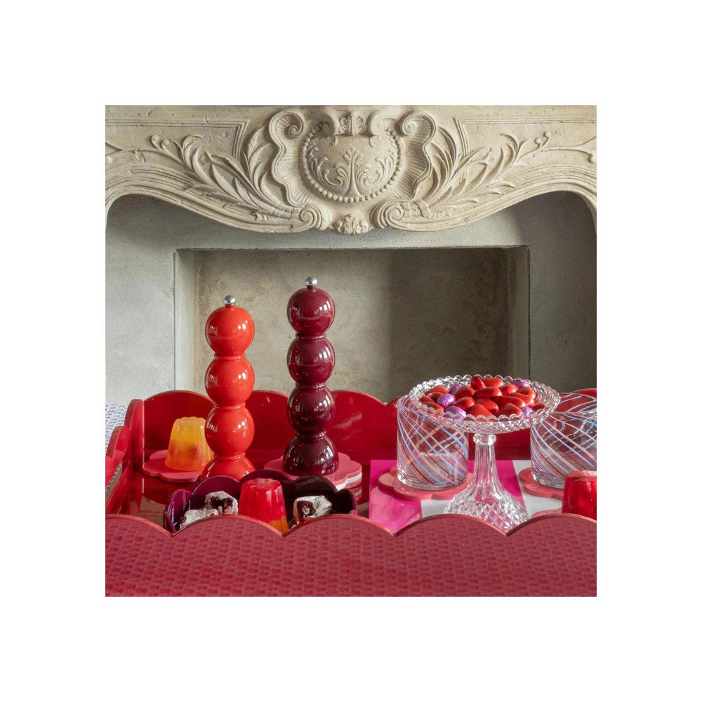 Bobbin Corail, Moulin à sel et poivre, 24 cm, Addison Ross Bobbin Corail, Moulin à sel et poivre, 24 cm, Addison Ross