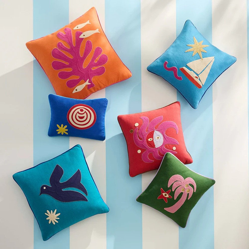 Playa Sun, Coussin, Jonathan Adler Playa Sun, Coussin, Jonathan Adler