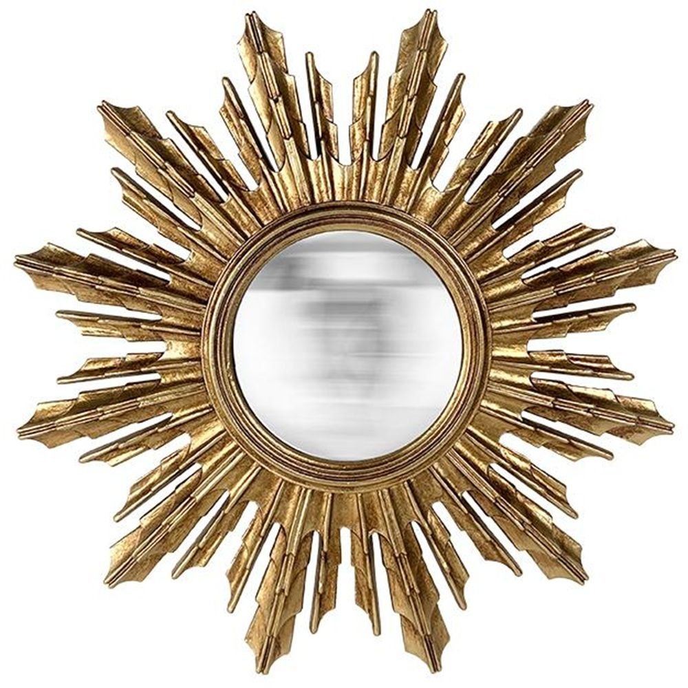 copy ofMIROIR CONVEXE DORE PLUMES DIAM 35CM