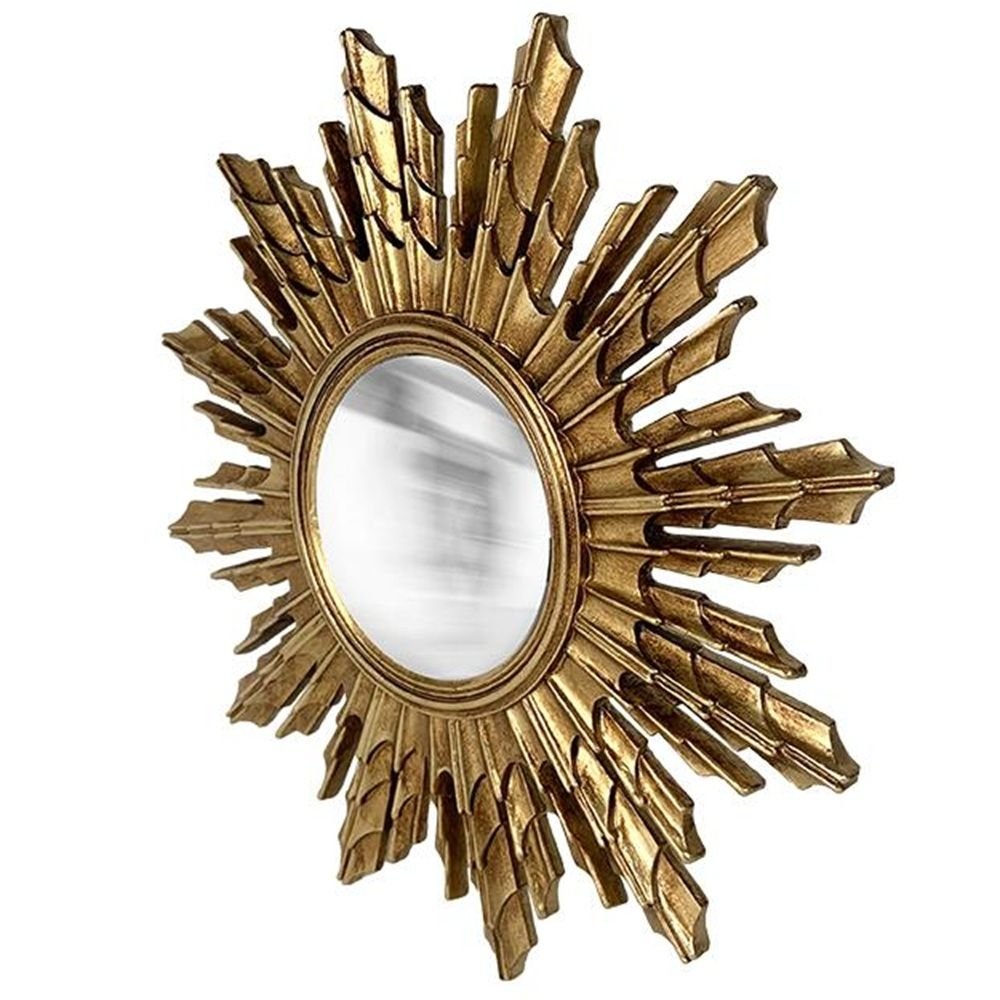 copy ofMIROIR CONVEXE DORE PLUMES DIAM 35CM