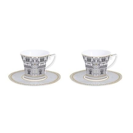Palazzo, Coffret de 2 tasses à café, Easy Life