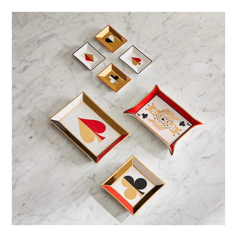 Dealer's Choice Square Tray, Jonathan Adler Dealer's Choice Square Tray, Jonathan Adler