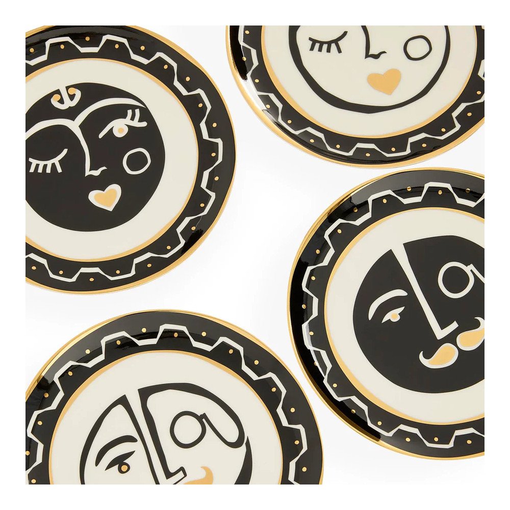 Marseilles, Set de 4 Petites Assiéttes Small Plate Set