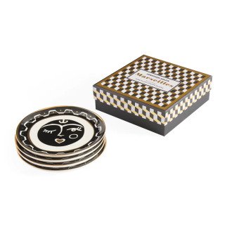 Marseilles, Set de 4 Petites Assiéttes Small Plate Set
