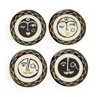 Marseilles, Set de 4 Petites Assiéttes Small Plate Set