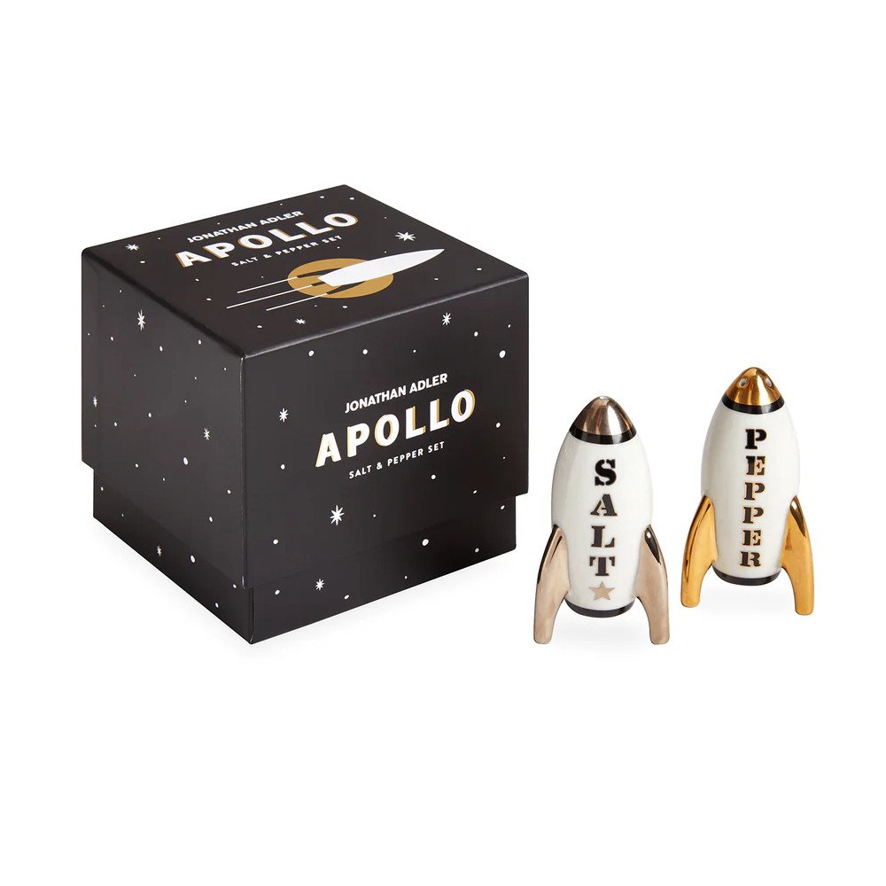 Apollo Salt & Pepper Set, Jonathan Adler