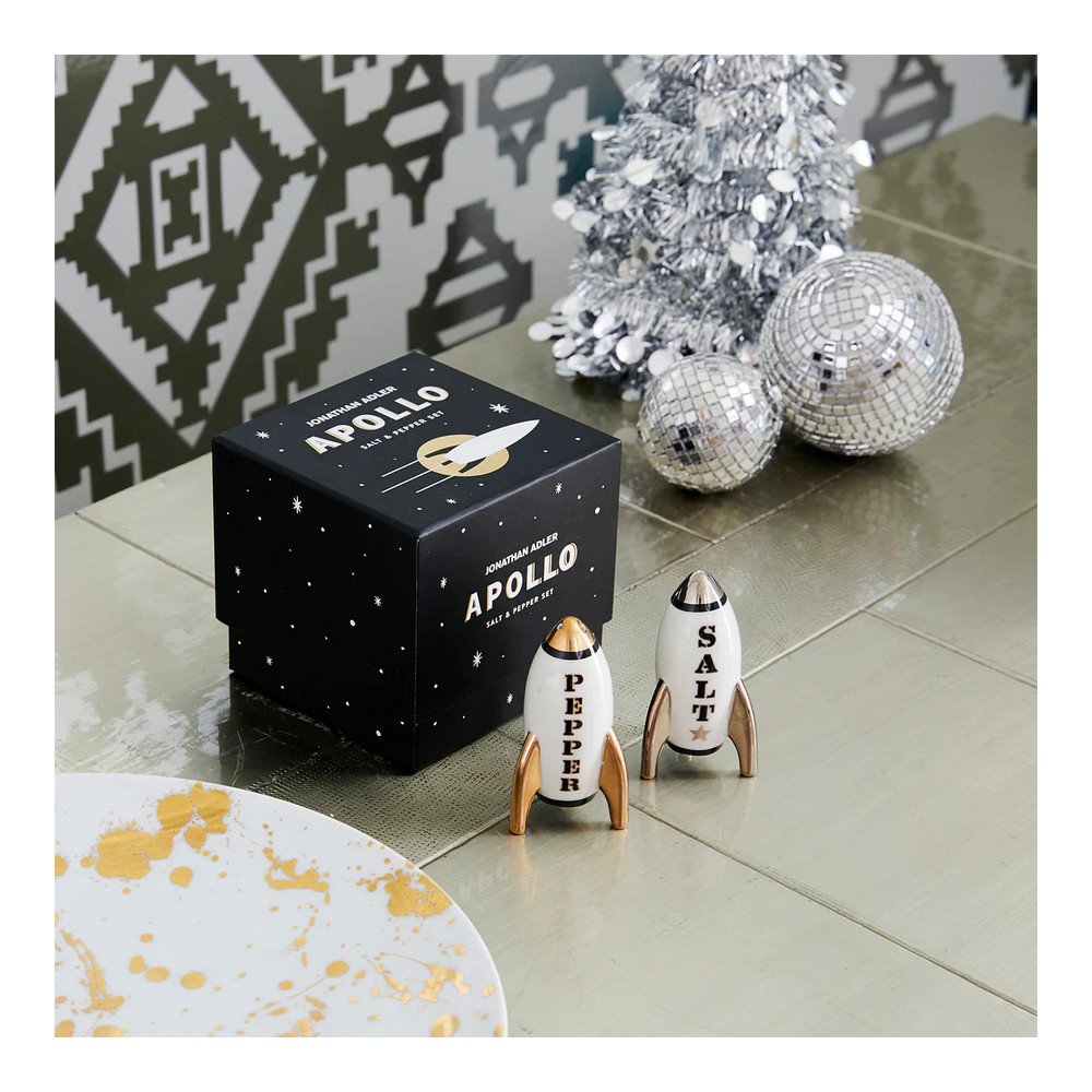 Apollo Salt & Pepper Set, Jonathan Adler
