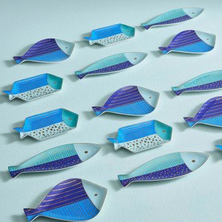 copy of  Vide-poche SCHOOL OF FISH (Long Tray), Jonathan Adler