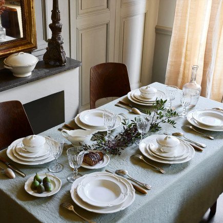 copy of  Rocaille Blanc, Assiettes dessert , Gien