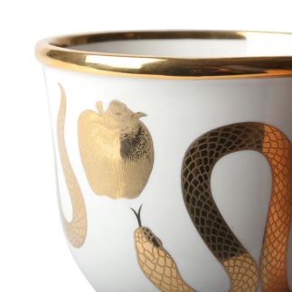 Botanist Snake & Apple, Coupe sur Pied, Jonathan Adler