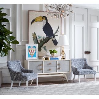 Botanist Snake & Apple, Coupe sur Pied, Jonathan Adler